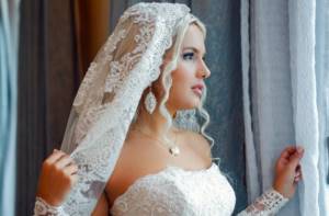bride&#39;s veil