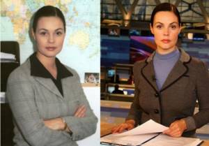Photo of Ekaterina Andreeva before and after plastic surgery