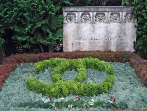 Photo of Coco Chanel&#39;s grave
