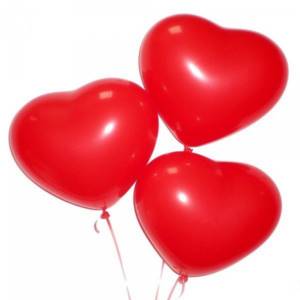 Фото подарка жене на оловянную или розовую годовщину - воздушные шарики