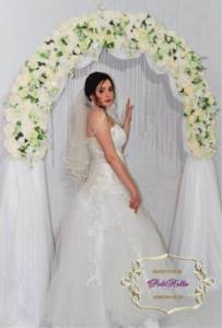 Фотозона свадебная арка