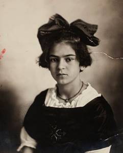 Frida Kahlo at age 11 (1919)