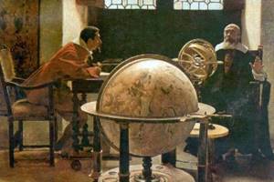 Galileo Galilei teaching Viviani