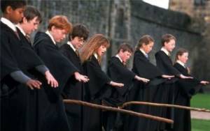 Harry Potter Trains the Broom