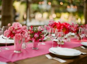 Where is the best place to celebrate a pink wedding?