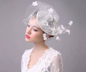 bride&#39;s head accessory
