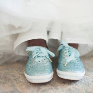 blue sneakers for wedding
