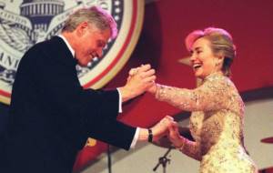 Hillary sided with her husband, accusing Monica of slander
