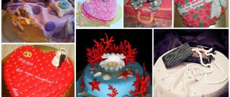 Идеи оригинальных тортов на годовщину брака