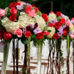 Искусственные цветы на свадьбу
