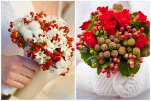 use of hypericum wedding flower