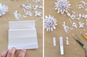 Making three-dimensional snowflakes
