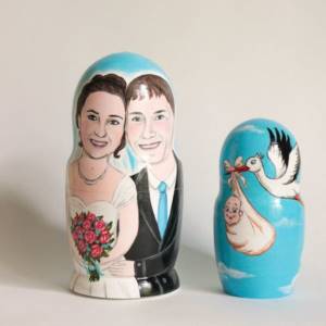 image of young people on a matryoshka doll