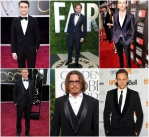 The famous and famous choose a tuxedo