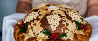 How to bake and decorate a wedding loaf: the best recipes