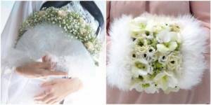 How to arrange a bouquet for a newlywed
