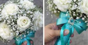 How to arrange a wedding bouquet