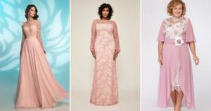 What color should the mother of the bride dress be pink?