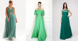 Какого цвета должно быть платье для мамы невесты зеленый