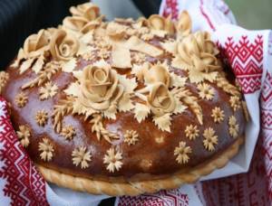 Loaf for a wedding - Russian custom