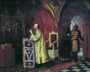 Painting “Ivan the Terrible in the Chapel”