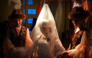 Kazakh wedding photo