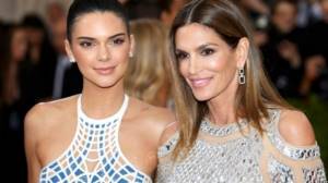 Kendall Jenner and Cindy Crawford