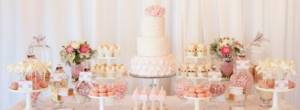 Candy bar in pink tone