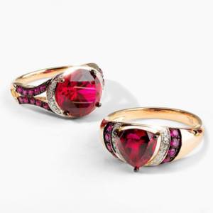 sunlight rings with rubies