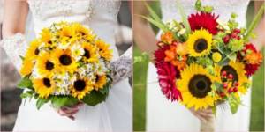 A composition of sunflowers is suitable for September