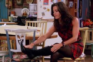 Courteney Cox in the series