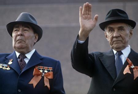 Kosygin and Brezhnev