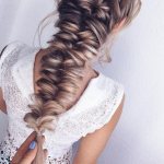 Beautiful wedding braid