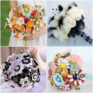 Beautiful bouquets of flowers. Fashion trends in floristry 