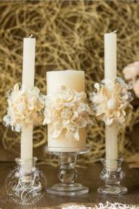 lace candle