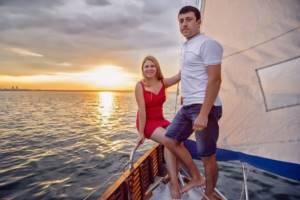 love story on a yacht