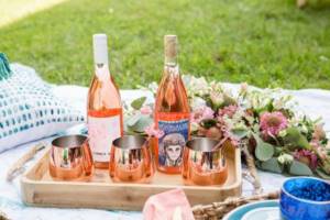 summer bachelorette party, outdoor picnic