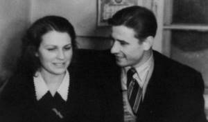 Лев Яшин с женой Валентиной Шашковой