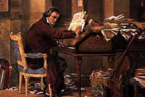 Ludwig van Beethoven writes his second symphony
