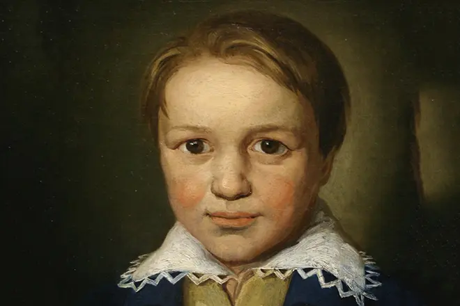Ludwig Van Beethoven as a child