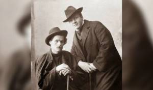 Maxim Gorky and Fyodor Chaliapin