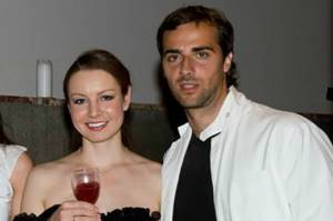 Maxim Radugin with his wife