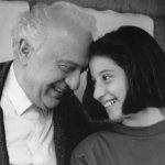 Маленькая Софико Шеварднадзе и ее дедушка (1992 год)