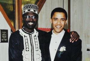 Malik Obama is the half-brother of the US President