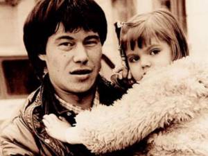 Marat Vazykhovich with his first daughter