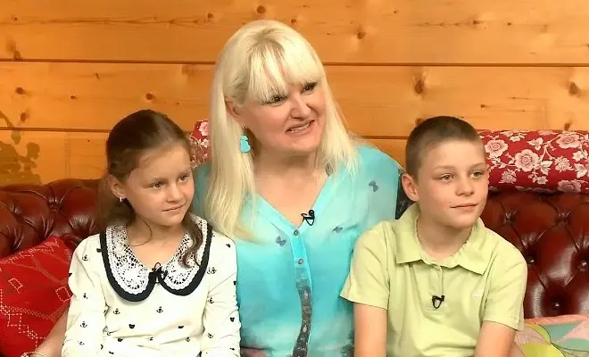 Margarita Sukhankina with children