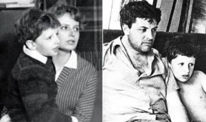 Михаил Ширвиндт в детстве с родителями