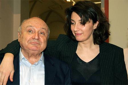 Mikhail Zhvanetsky with his wife Natalya Surova