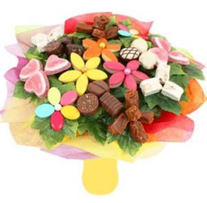 MK bouquets of sweets for a golden wedding