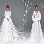 Fashionable wedding dress for winter 2021: Mega trends photos